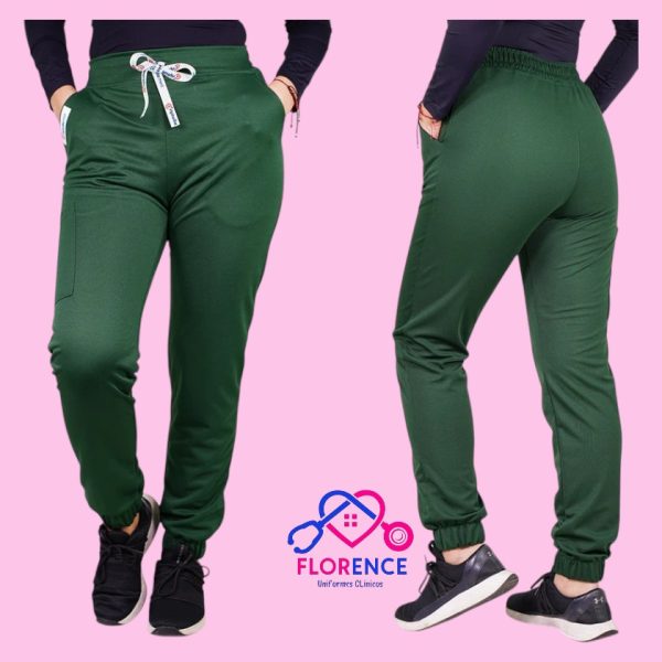 JOGGER PRIVE VERDE BOTELLA
