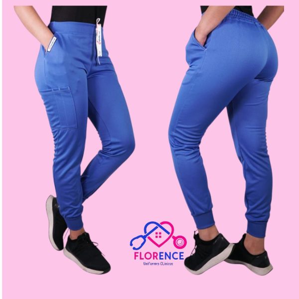 JOGGER PRIVE CELESTE