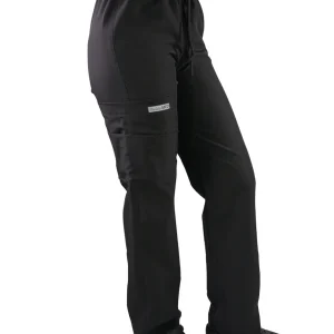 PANTALON TELA POPLIN NEGRO-811