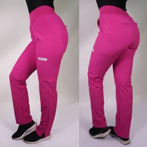 PANTALON ANTIFLUIDO MEDICAL FUSCIA PM
