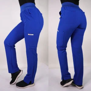 PANTALON ANTIFLUIDO MEDICAL AZUL REY PM
