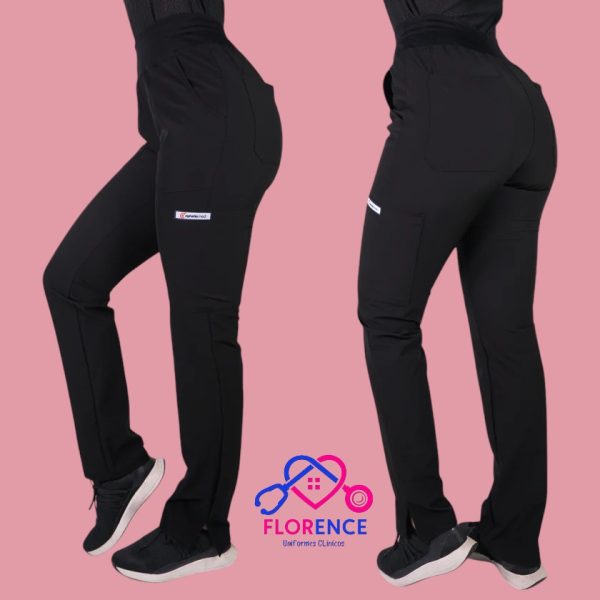 PANTALON ANTIFLUIDO MEDICAL NEGRO PM