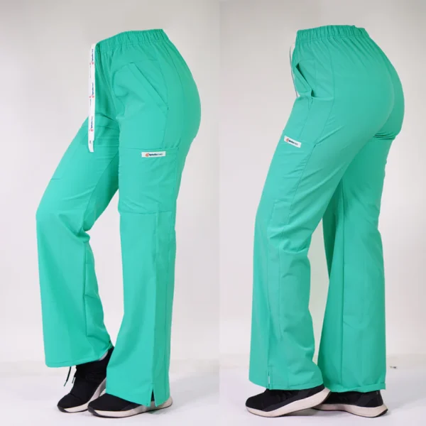 PANTALON ANTIFLUIDO MODELO ROMA, VERDE