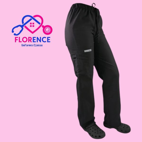 PANTALON TELA POPLIN NEGRO-811