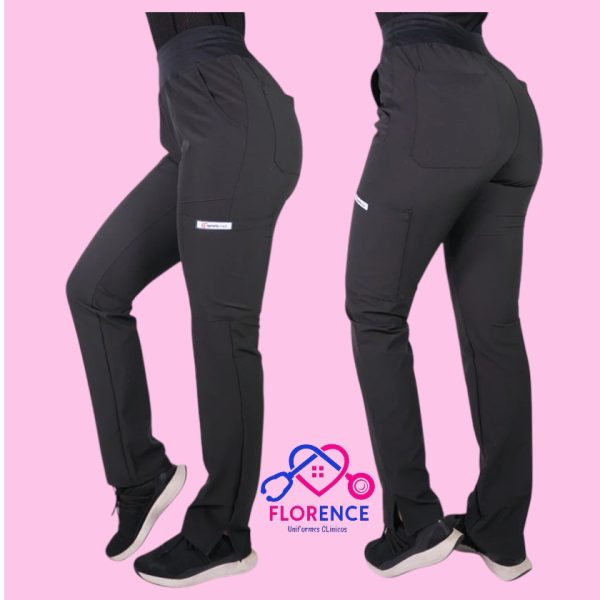 PANTALON ANTIFLUIDO MEDICAL GRIS ACERO