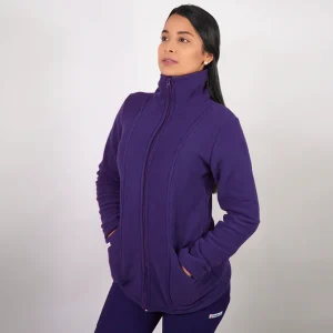 POLERÓN MUJER  POLAR MORADO.200-4