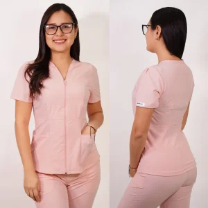 DELANTAL ANTIFLUIDO AZALEA PALO ROSA-16