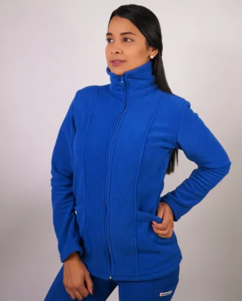 Polerón mujer polar azul rey.200-2