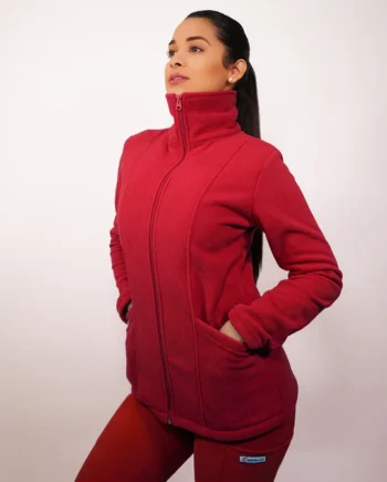 Polerón mujer polar rojo 200-5.