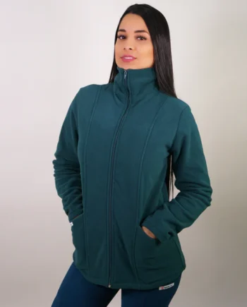 Polerón mujer polar verde petroleo.200-9.