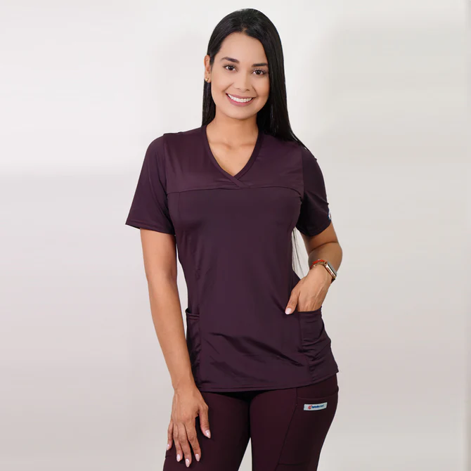 Delantal mujer tela elasticado estampado 2168