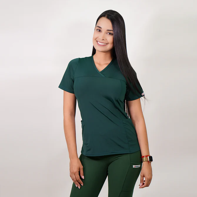 Delantal mujer tela elasticado estampado 2169