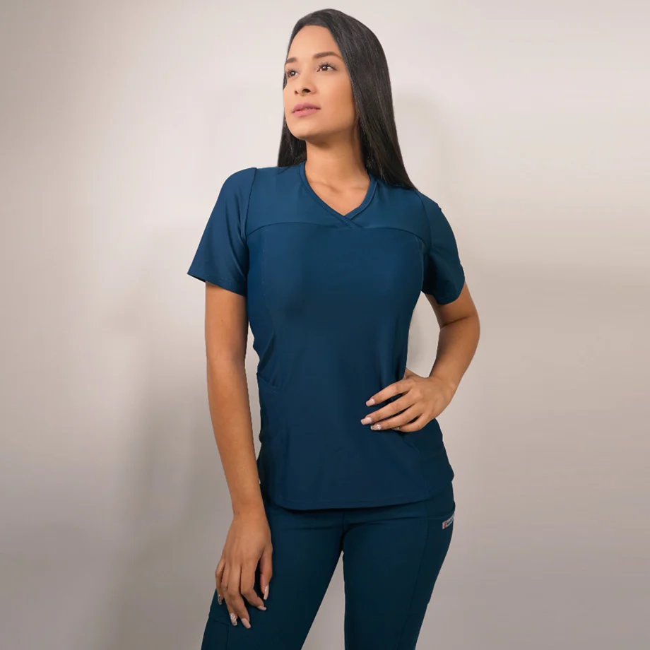 Delantal mujer tela elasticado estampado 2216