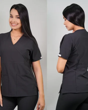 Delantal antifluidos mujer gris oscuro 2317