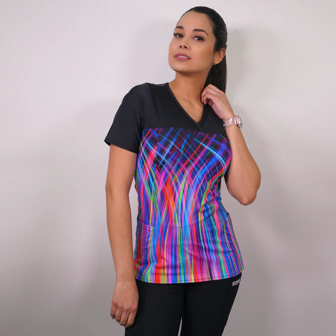 Delantal mujer tela elasticado 2362 liquidacion