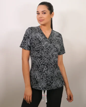 Delantal antifluido mujer estampado. 2384 liquidacion