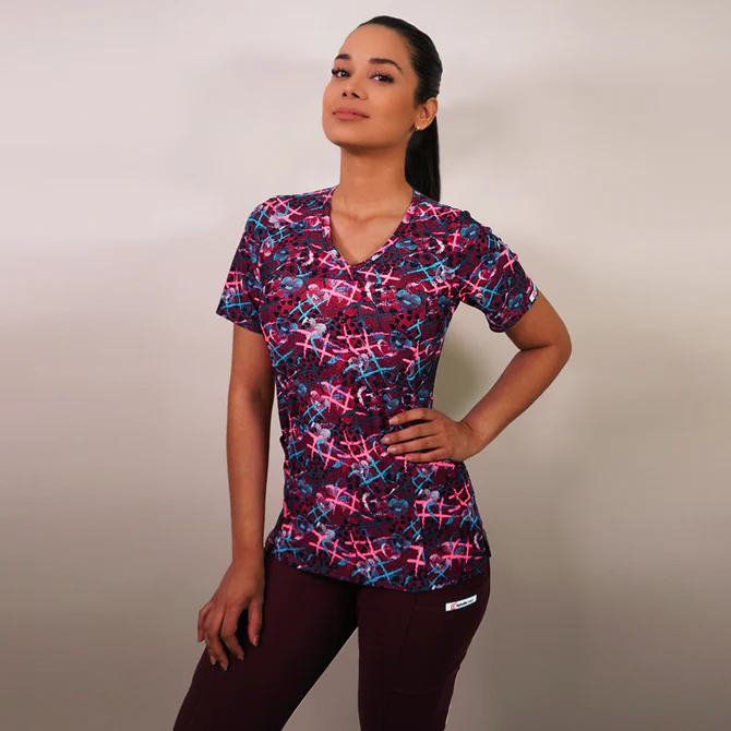 Delantal mujer tela elasticado 2397 liquidacion