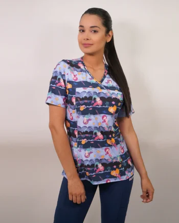 Delantal mujer tela elasticado 2424 liquidacion