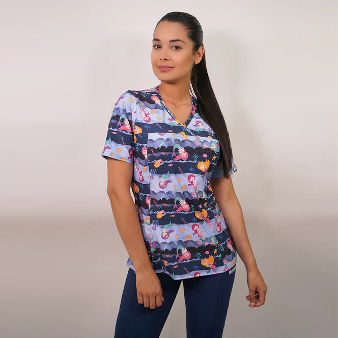 Delantal mujer tela elasticado 2424 liquidacion