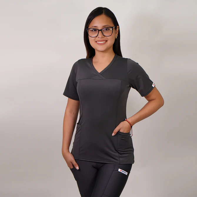 Delantal mujer tela elasticado estampado 2490