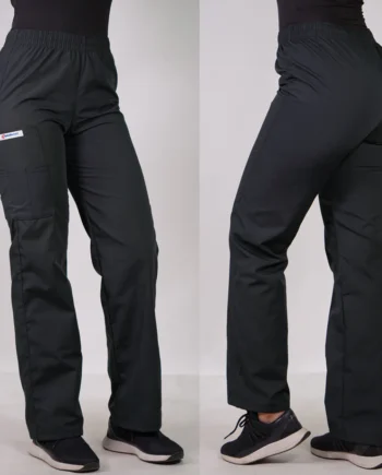Pantalon tela poplin gris acero-815-a