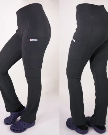 Pantalon spandex gris acero