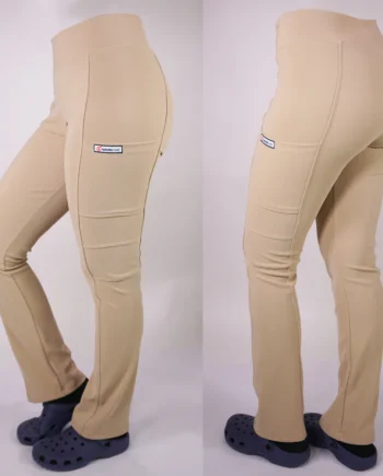 Pantalon spandex beige