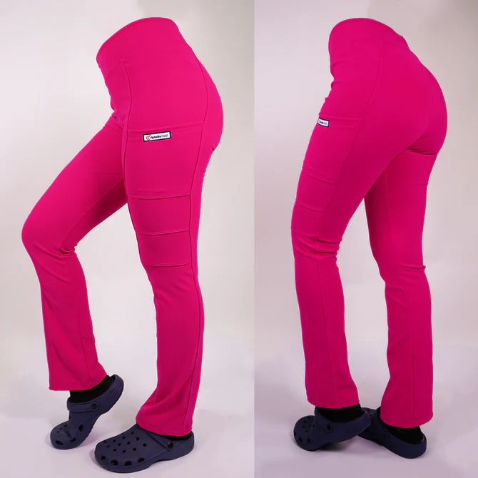 Pantalon spandex fuscia