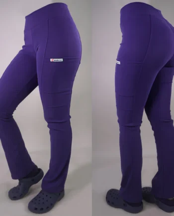 Pantalon spandex morado