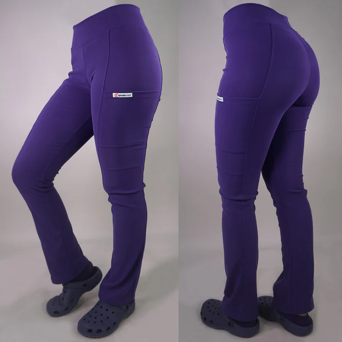Pantalon spandex morado