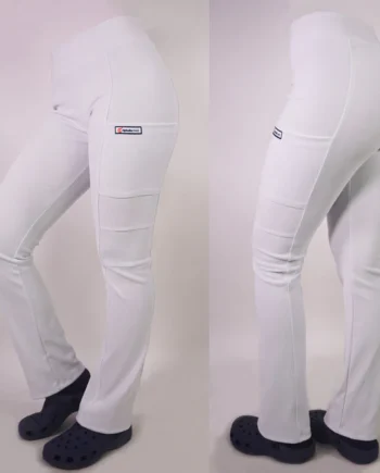 Pantalon spandex blanco