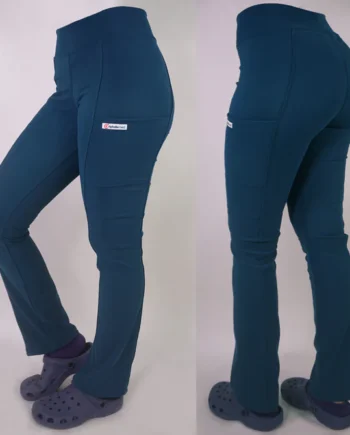 Pantalon spandex verde petroleo
