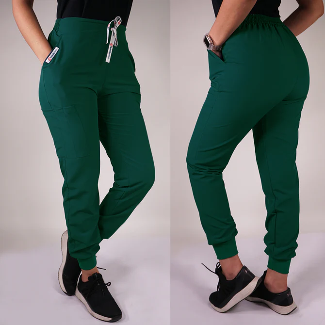 Jogger antifluidos verde botella
