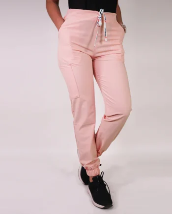 Jogger antifluidos rosa pastel