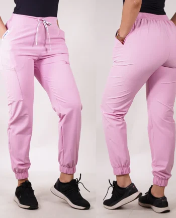 Jogger antifluidos rosado