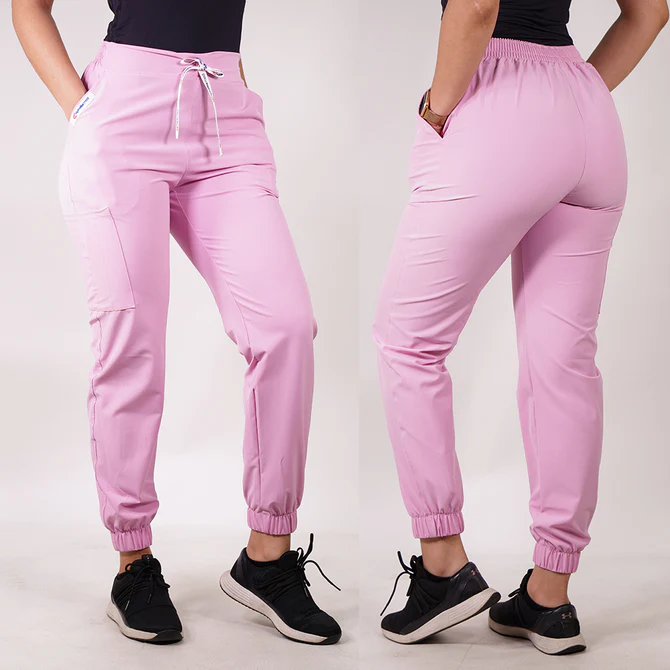 Jogger antifluidos rosado