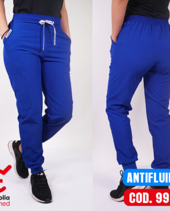 Jogger antifluidos azul rey