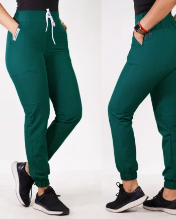Jogger antifluidos verde pabellon