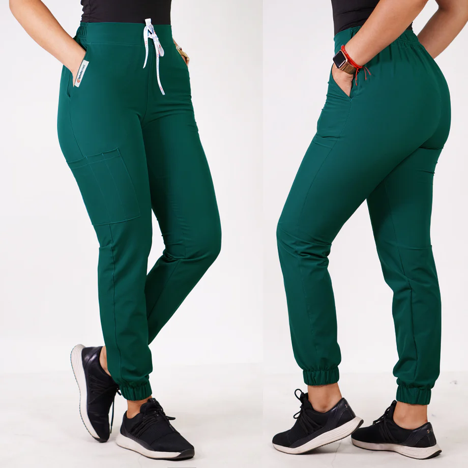 Jogger antifluidos verde pabellon
