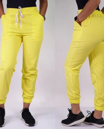 Jogger antifluidos amarillo