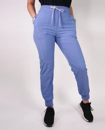 Jogger antifluidos celeste