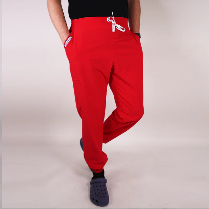 Jogger antifluidos rojo