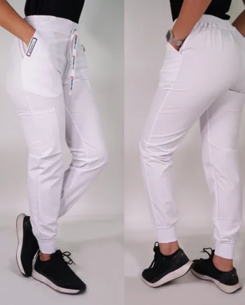 Jogger antifluidos blanco