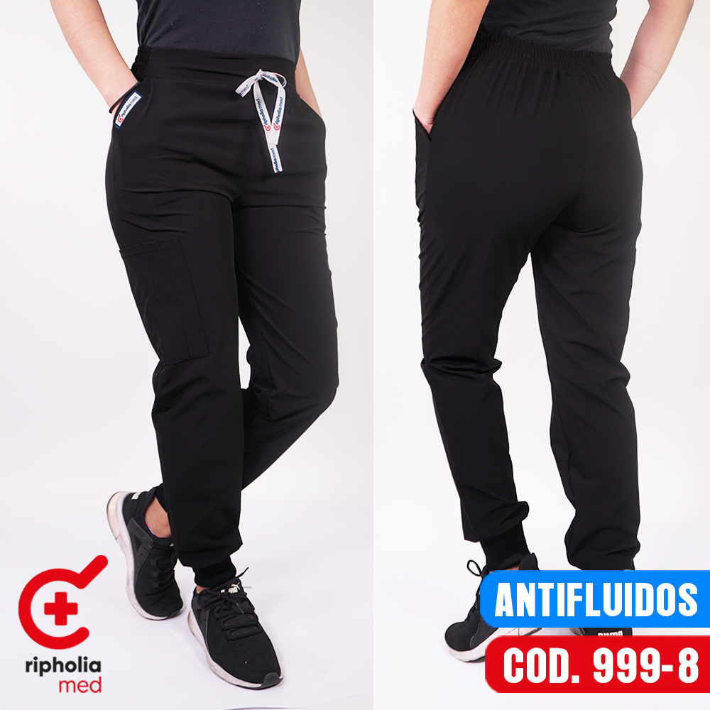 Jogger antifluidos negro