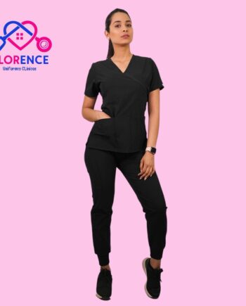 Conjunto antifluidos negro con jogger