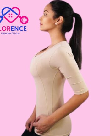Primera capa clinica manga 3/4 beige 300-11
