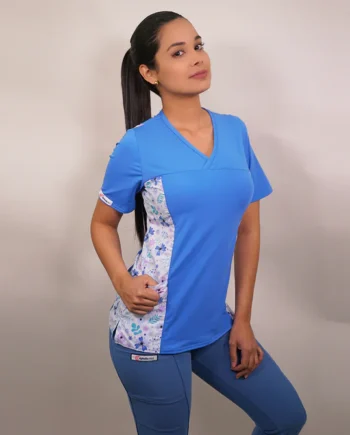 Delantal mujer tela elasticado estampado lq-2