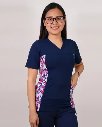 Delantal mujer tela elasticado estampado lq-7