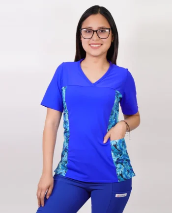 Delantal mujer tela elasticado estampado lq-8