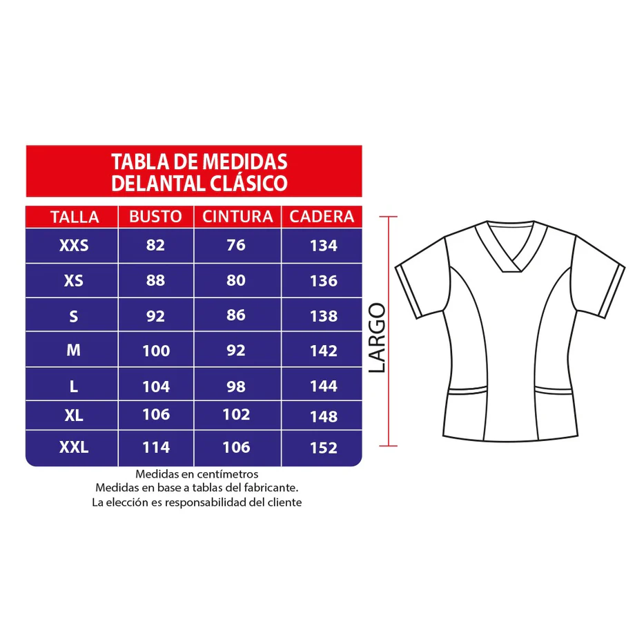 Delantal antifluido clasico morado-4